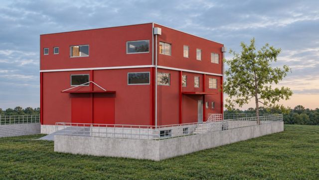 Επαγγελματικό κτίριο στον Ασπρόπυργο