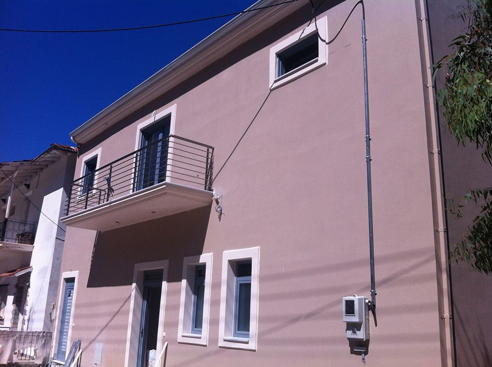 Τελική όψη της βιοτεχνίας και καταστήματος άρτου στον Βλυχό Λευκάδας