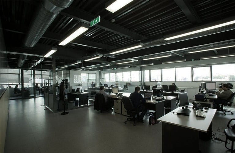 Εσωτερικό του χώρου γραφείων της Neuropublic SA