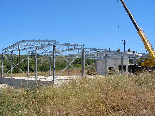 Ανέγερση σκελετού, Κατάστημα ζωοτροφών στους Χωροεπισκόπους Κέρκυρας-Αγρότοπος, Γουδέλης Θεόδωρος